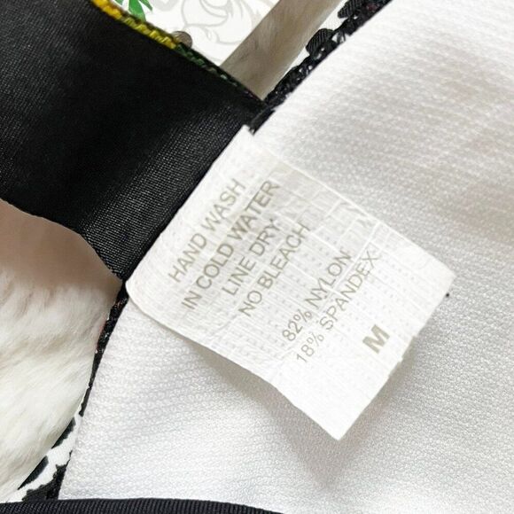 University of Louisville Cardinals‎ Red Black White Cheetah Print Bikini Top NWT - Picture 6 of 6